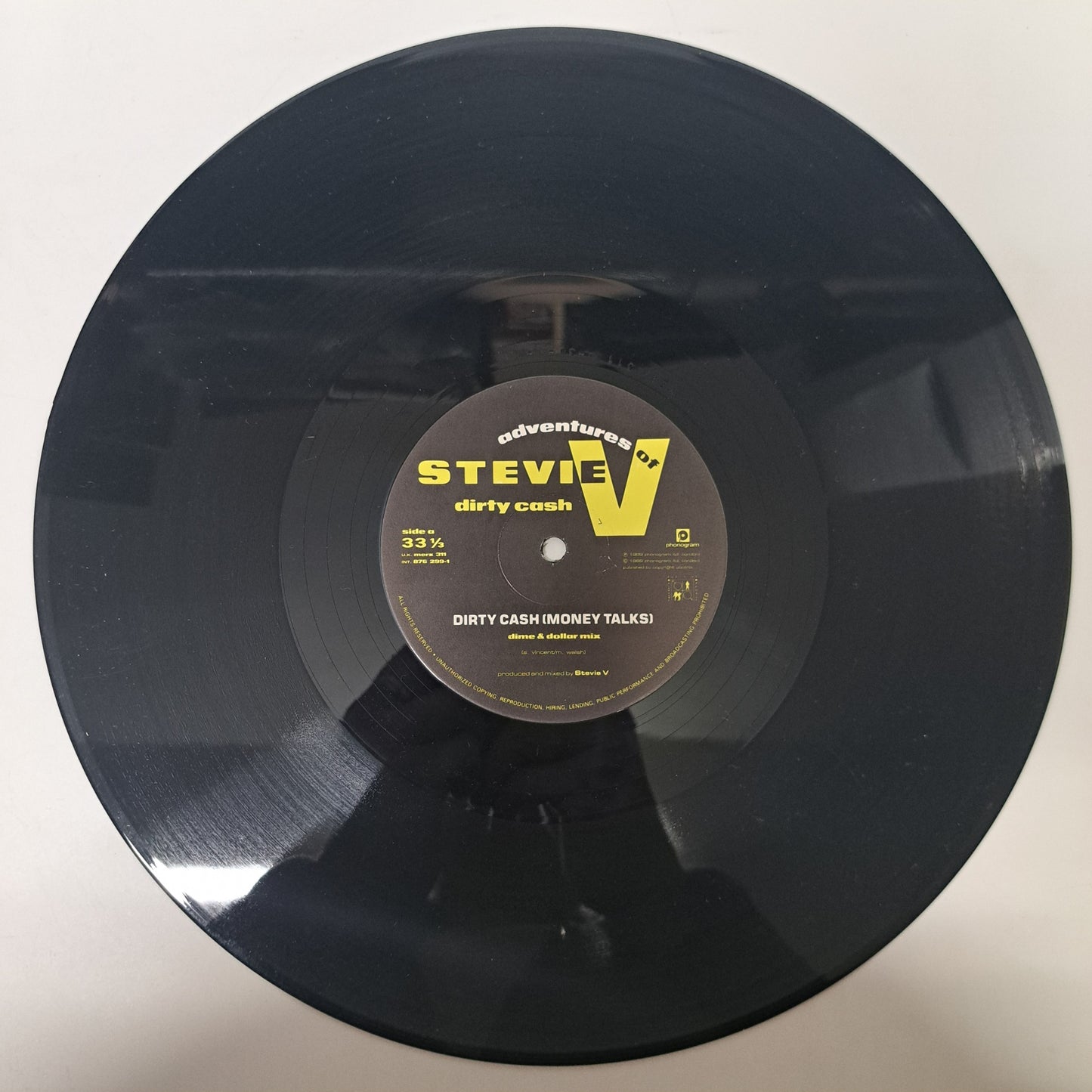 Adventures of Stevie V - Dirty Cash (Vinyl 33⅓ 12" Single) Mint