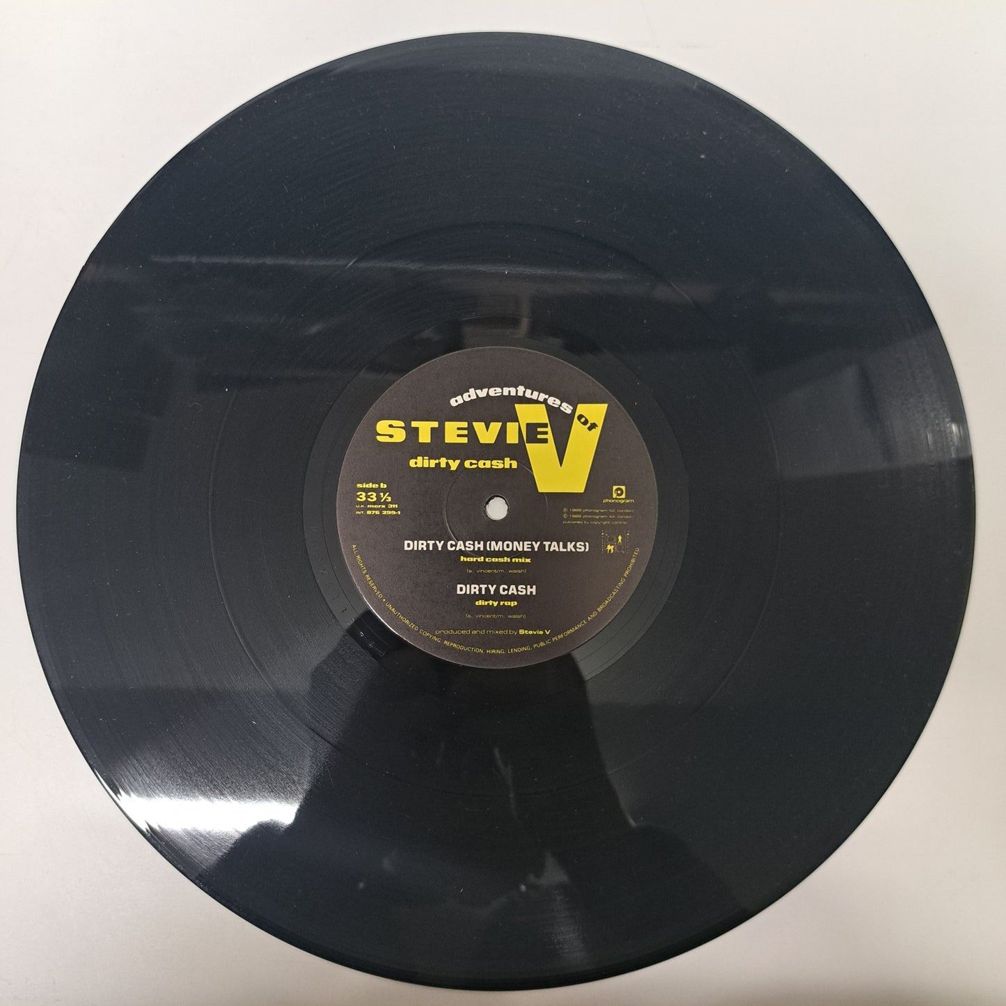 Adventures of Stevie V - Dirty Cash (Vinyl 33⅓ 12" Single) Mint