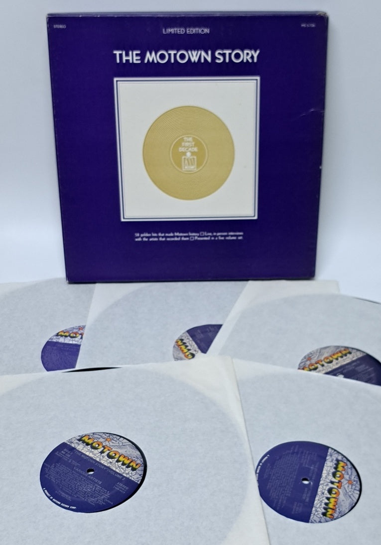 Various - The Motown Story (Vinyl 5LP Box Set |US Limited Edition 1970) EX/NM