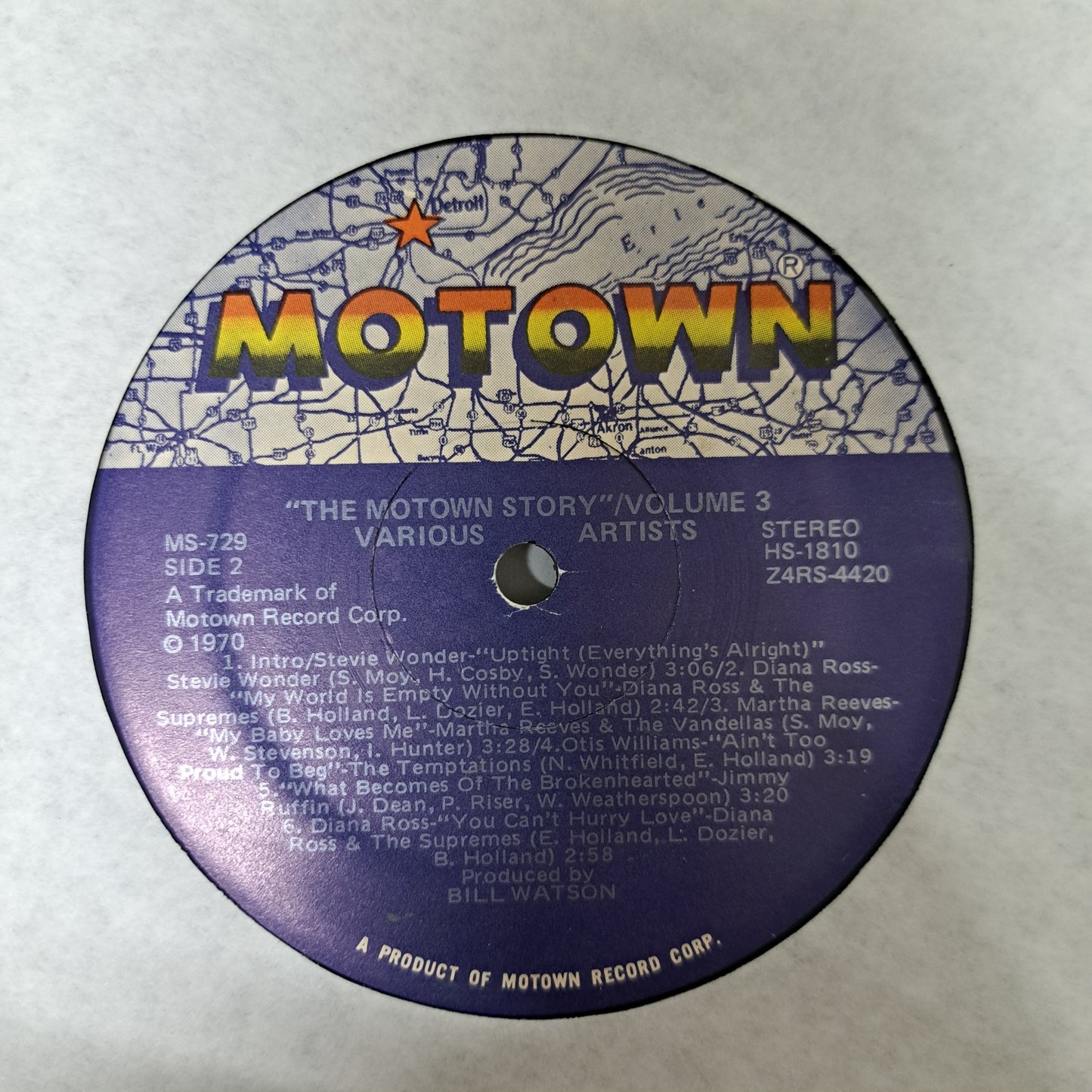 Various - The Motown Story (Vinyl 5LP Box Set |US Limited Edition 1970) EX/NM