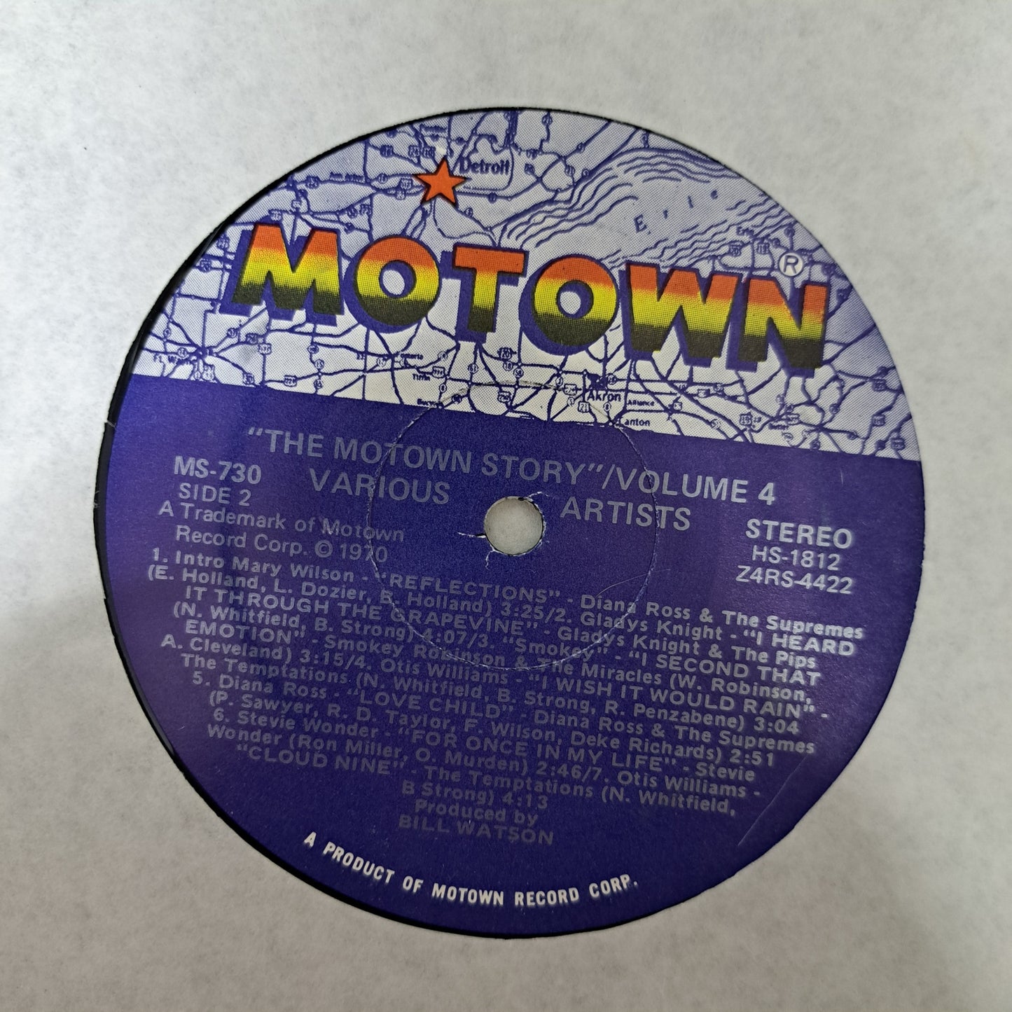 Various - The Motown Story (Vinyl 5LP Box Set |US Limited Edition 1970) EX/NM