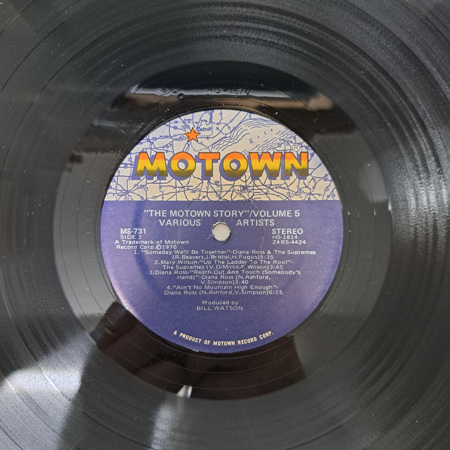 Various - The Motown Story (Vinyl 5LP Box Set |US Limited Edition 1970) EX/NM