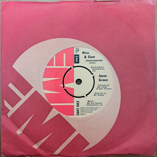 Jesse Green - Nice & Slow (Vinyl 7" Single) NM