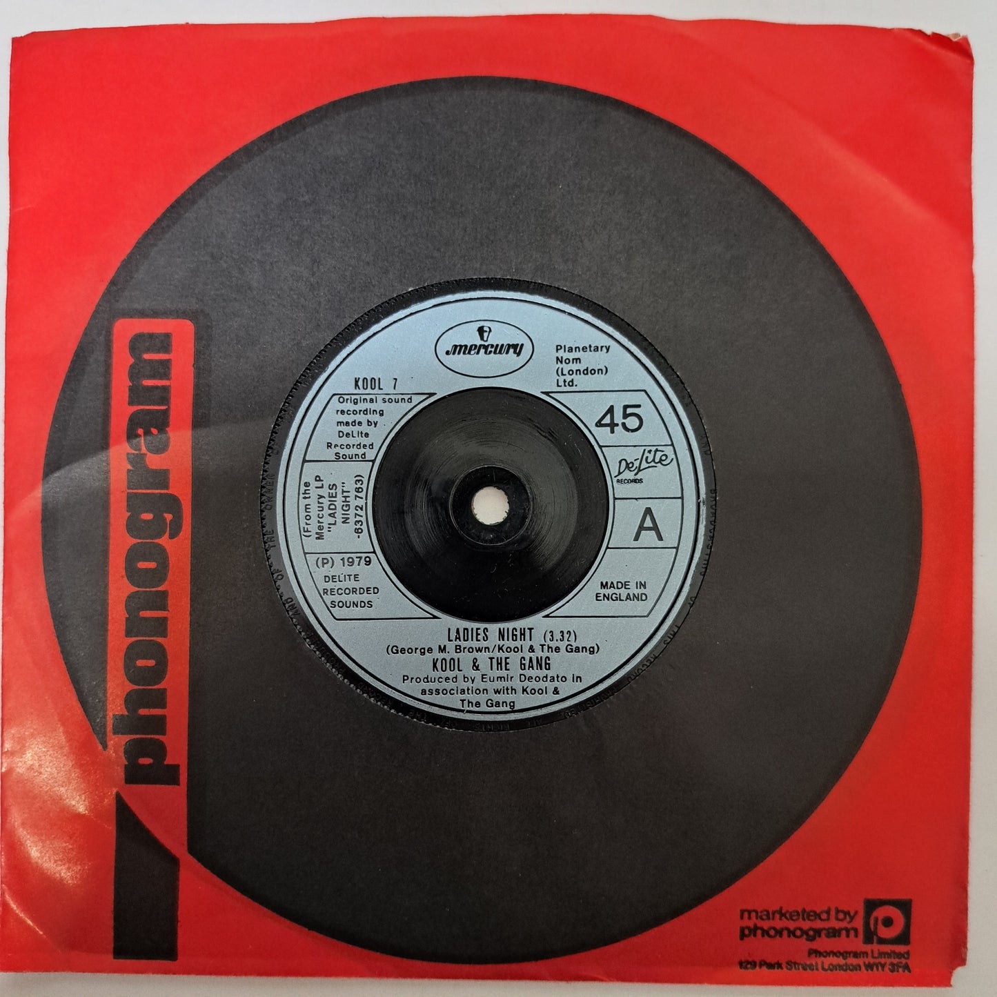 Kool & the Gang - Ladies Night (Vinyl 7" Single) NM