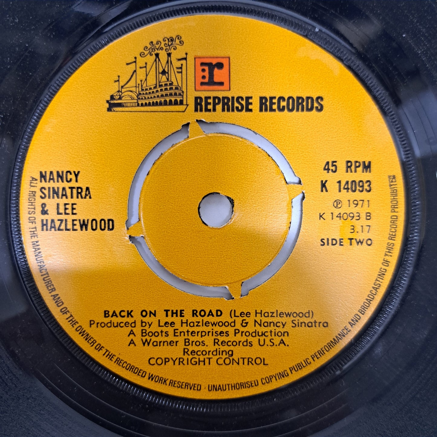 Nancy Sinatra & Lee Hazlewood - Did You Ever (Vinyl 7" Single) NM