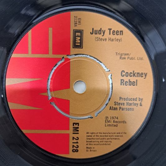 Cockney Rebel - Judy Teen (Vinyl 7" Single) EX