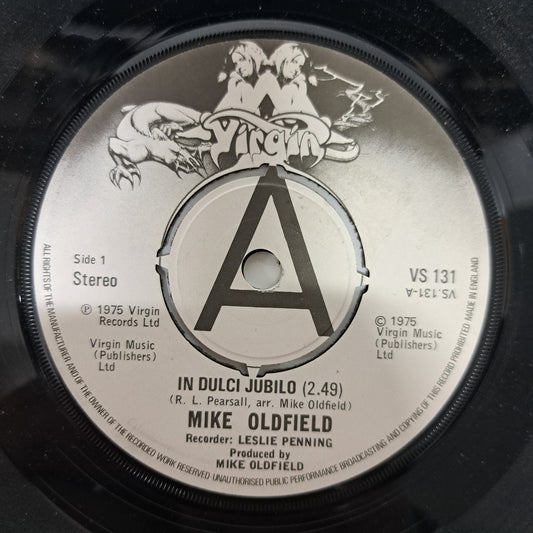 Mike Oldfield - In Dulci Jubilo (Vinyl 7" Single) Mint