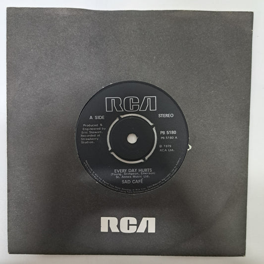 Sad Cafe - Every Day Hurts (Vinyl 7" Single) EX