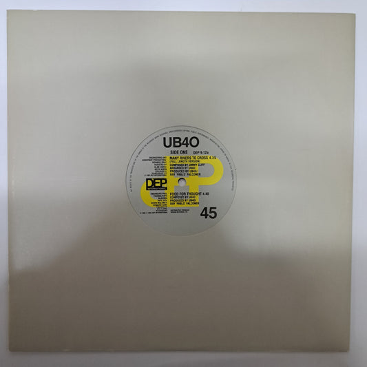 UB40 - Many Rivers to Cross (Vinyl 12" Single) NM/M