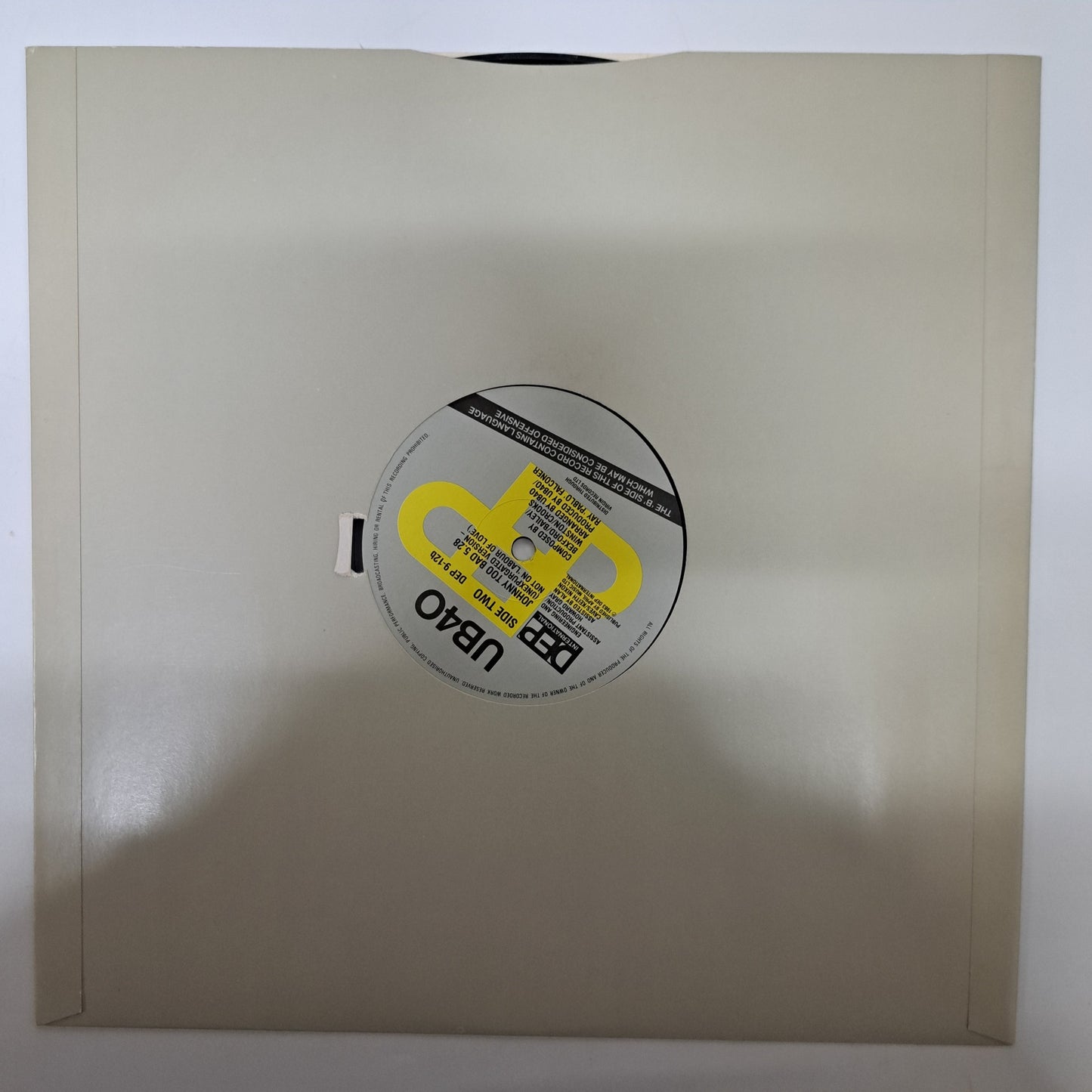 UB40 - Many Rivers to Cross (Vinyl 12" Single) NM/M