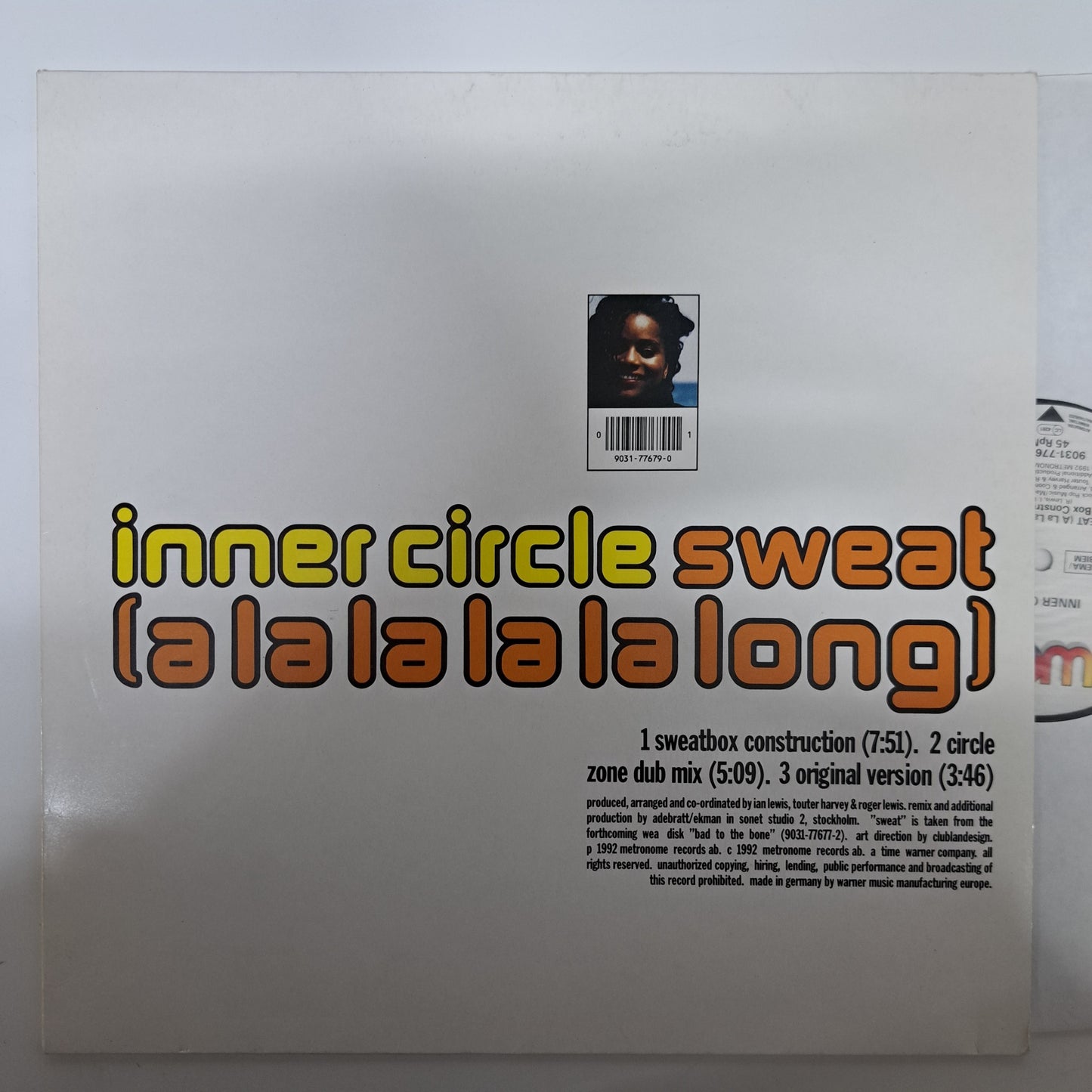 Inner Circle - Sweat [La La La La La long] (Vinyl 12" Single) NM/M
