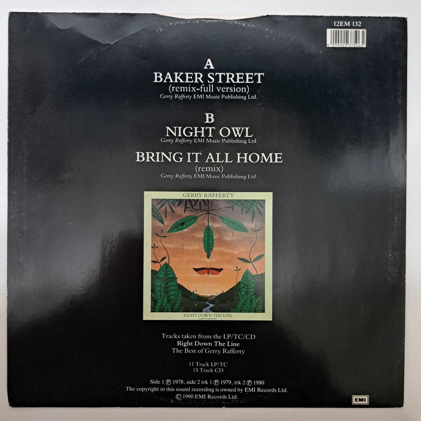 Gerry Rafferty - Baker Street [Remix] (Vinyl 12" Single) VG+/VG+