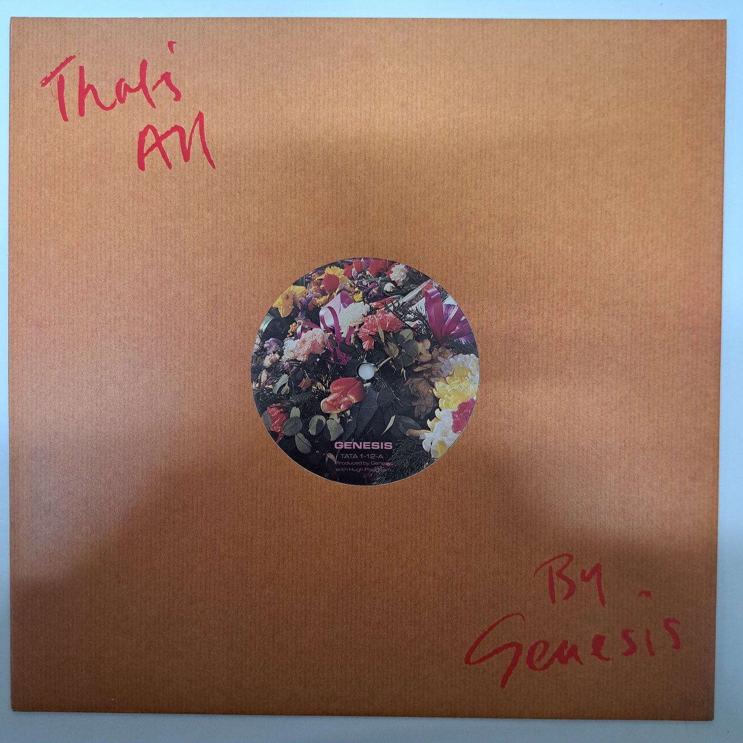 Genesis - That's All (Vinyl 12" Single 1983) NM/MINT