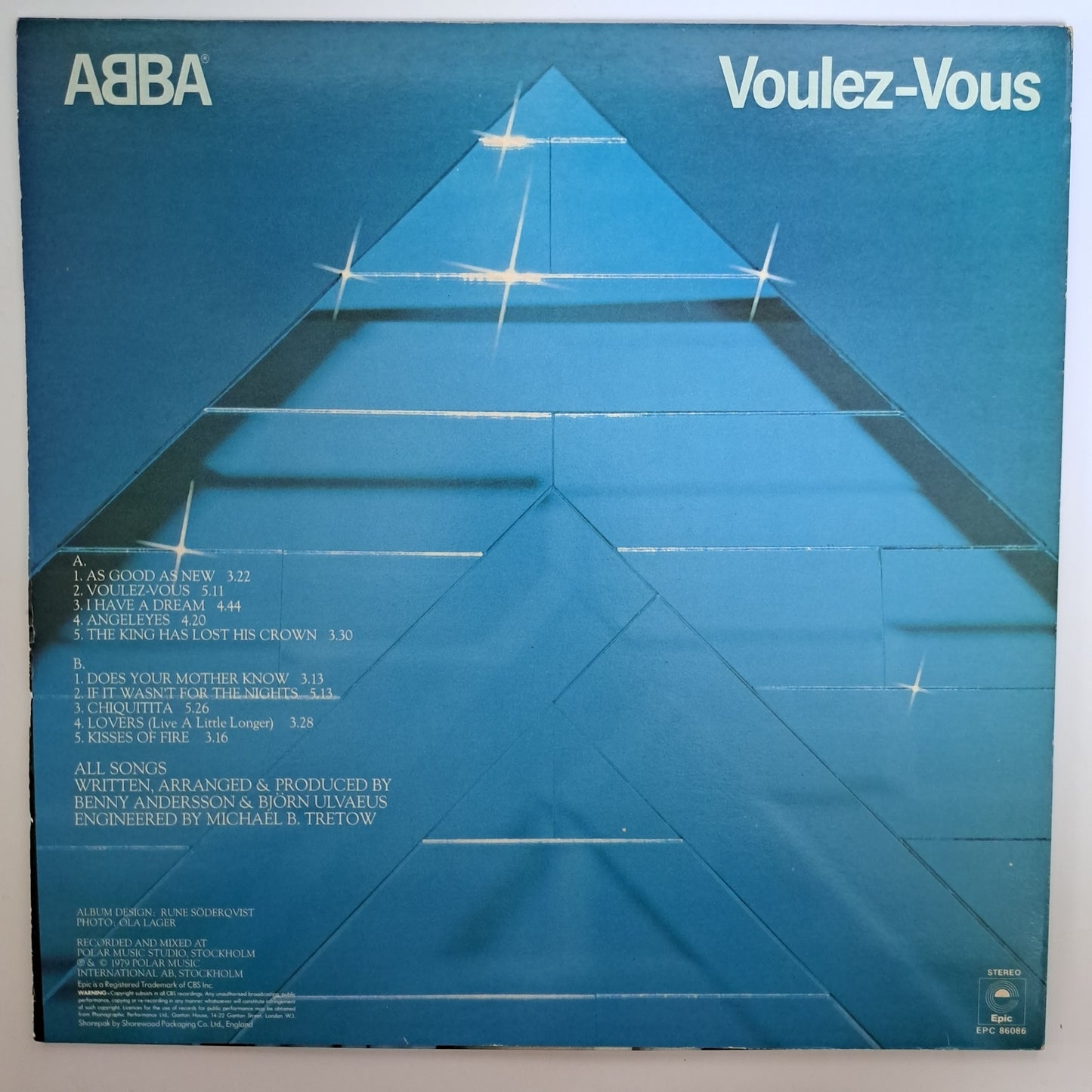 Abba - Voulez-Vous (Vinyl LP 1979 UK) NM/M