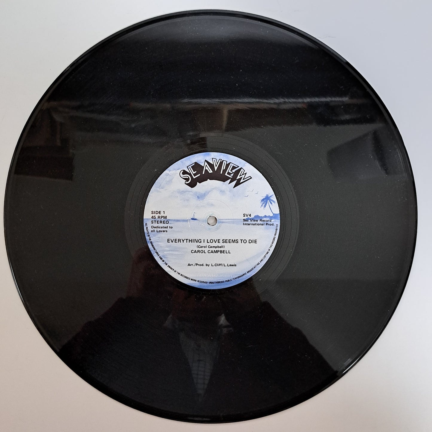 Carol Campbell - Everything I Love Seems to Die (Vinyl 12" Single) EX