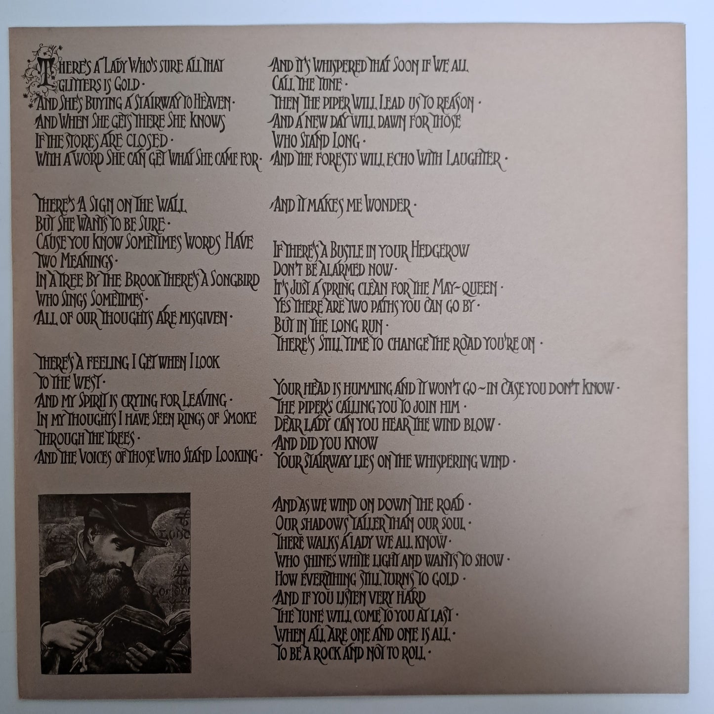 Led Zeppelin - IV Symbols (Vinyl LP UK 70s) EX/EX