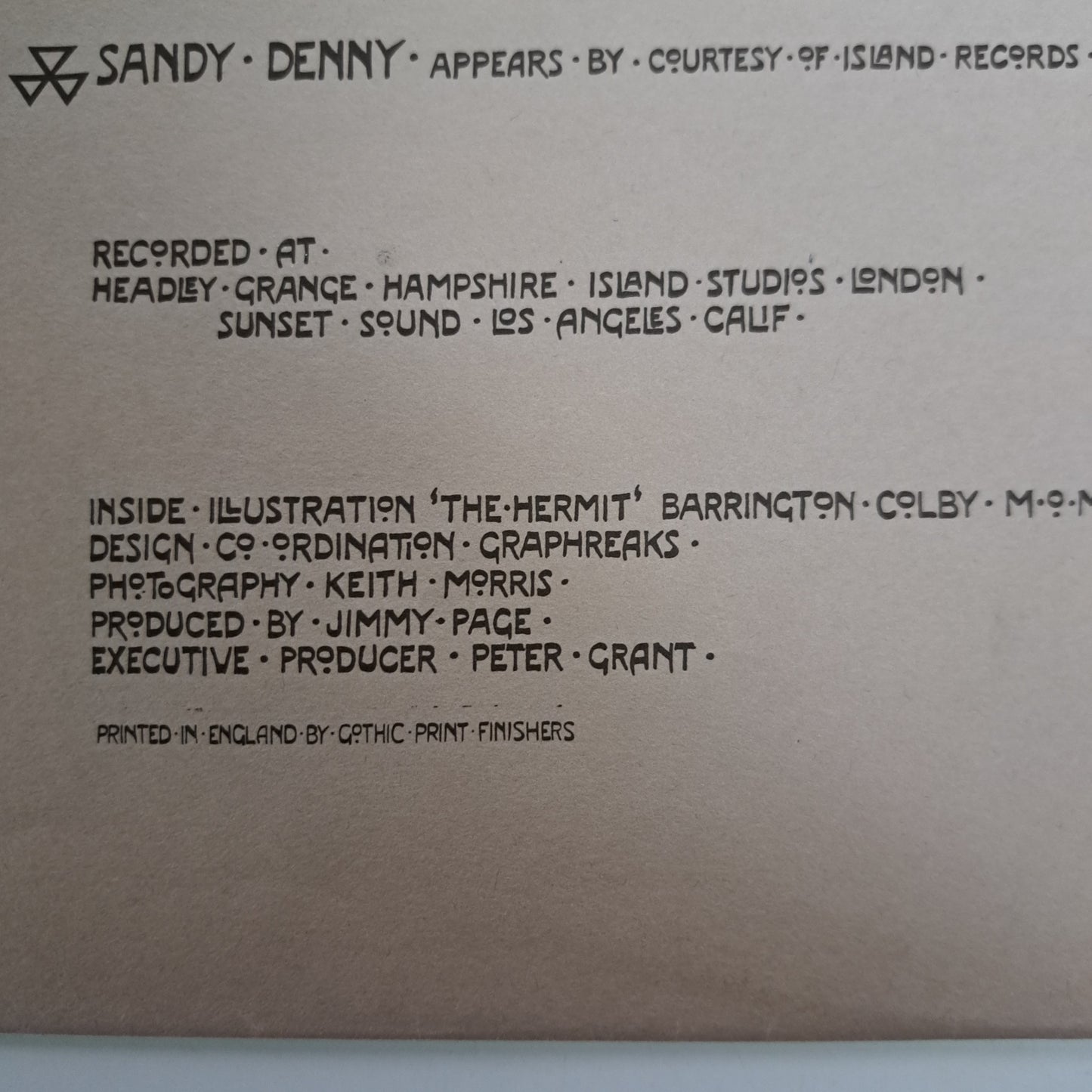 Led Zeppelin - IV Symbols (Vinyl LP UK 70s) EX/EX