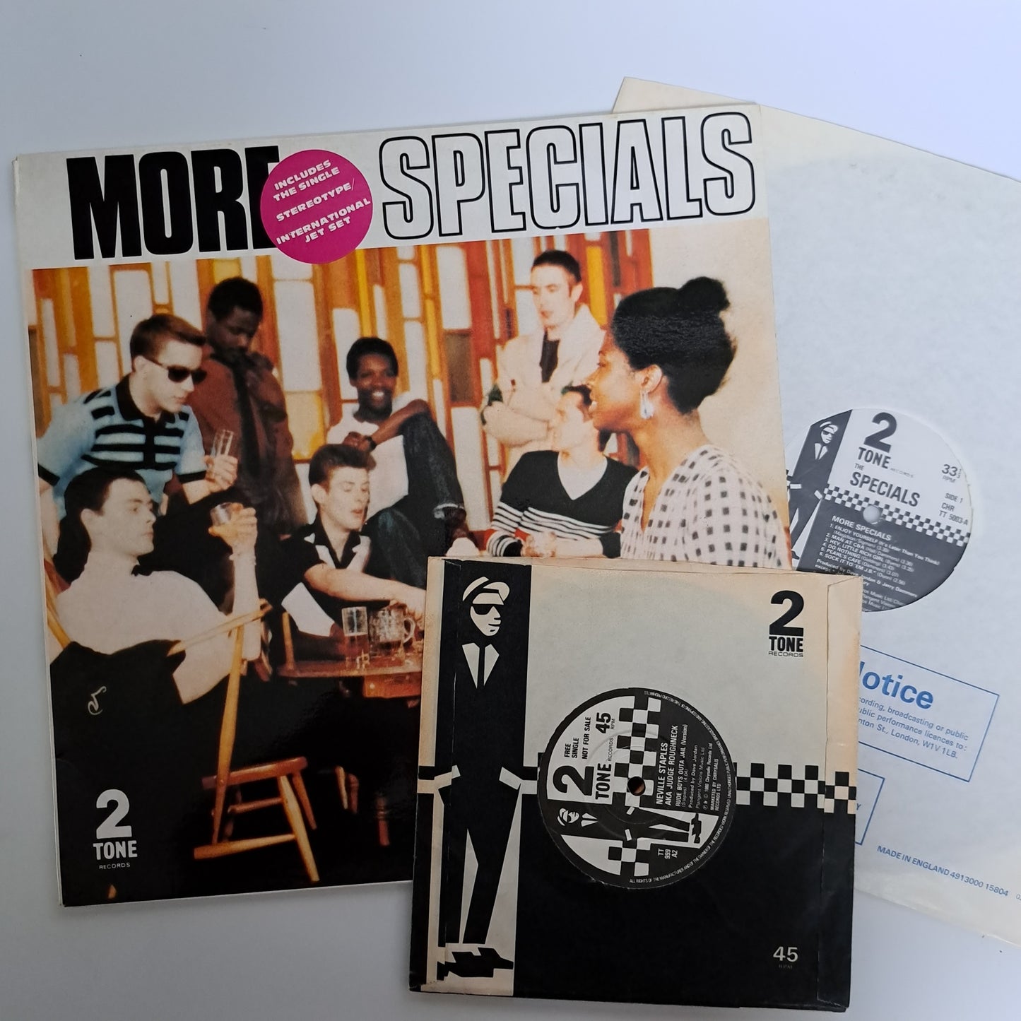 Specials - More Specials (Vinyl LP + 7" UK 1980) EX/NM/NM