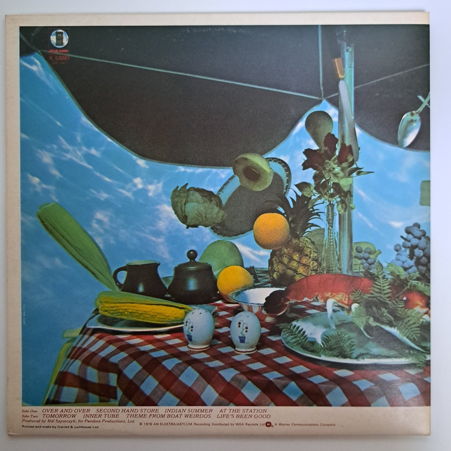 Joe Walsh - "But Seriously Folks..." (Vinyl LP 1978 UK) EX/VG+