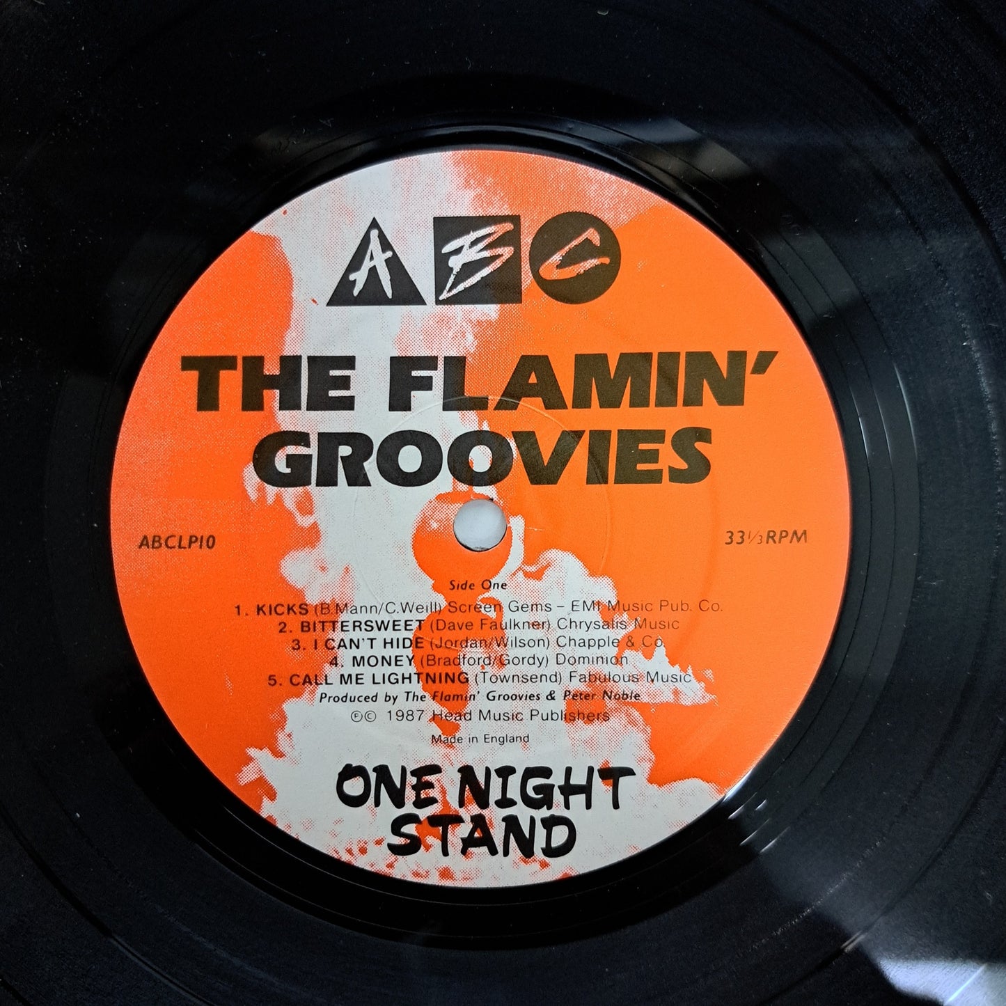 Flamin' Groovies - One Night Stand (Vinyl LP 1986 UK) VG+/NM