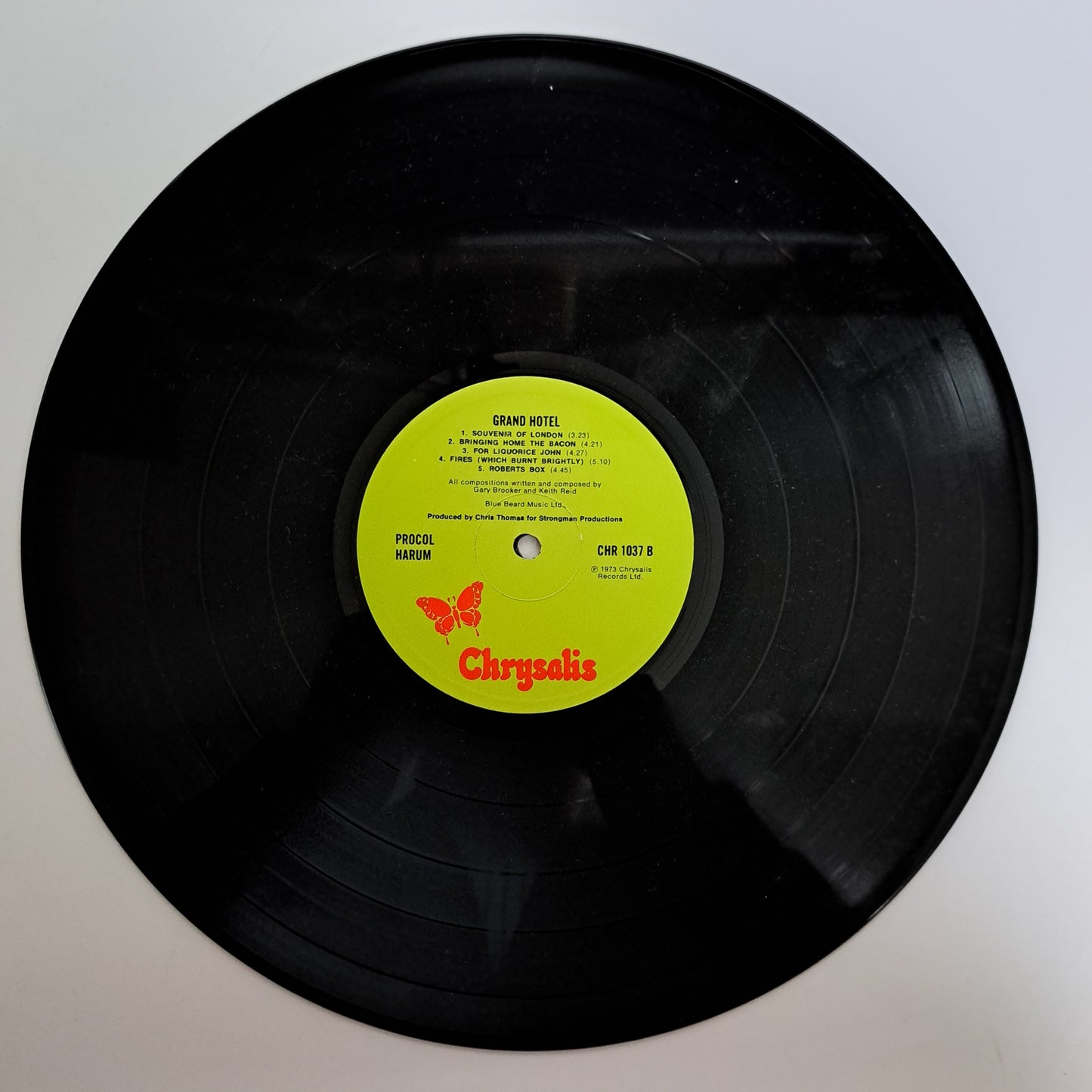 Procol Harum - Grand Hotel (Vinyl LP 1973 UK) EX/EX