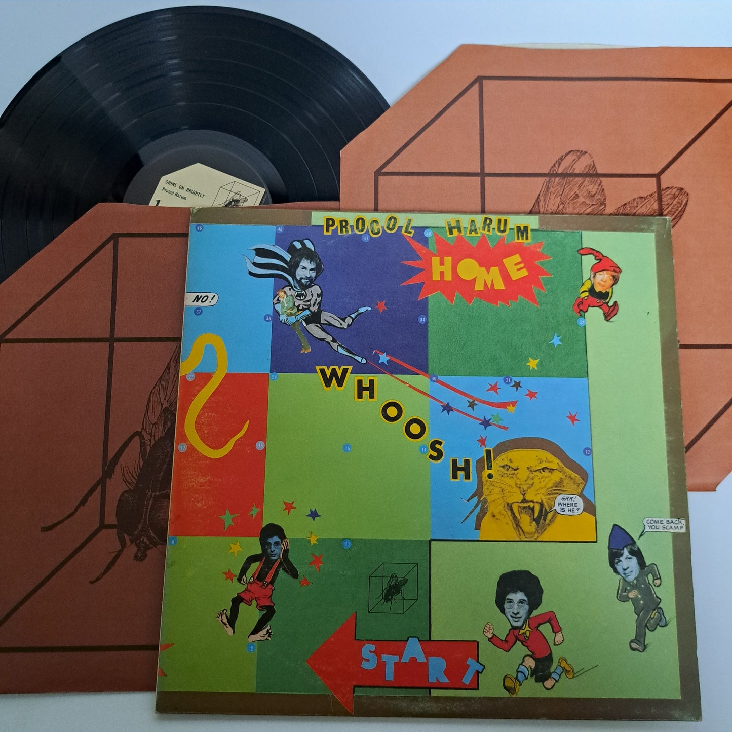 Procol Harum - Shine on Brightly / Home [Whoosh] (Vinyl DLP 1972) VG+/NM/NM