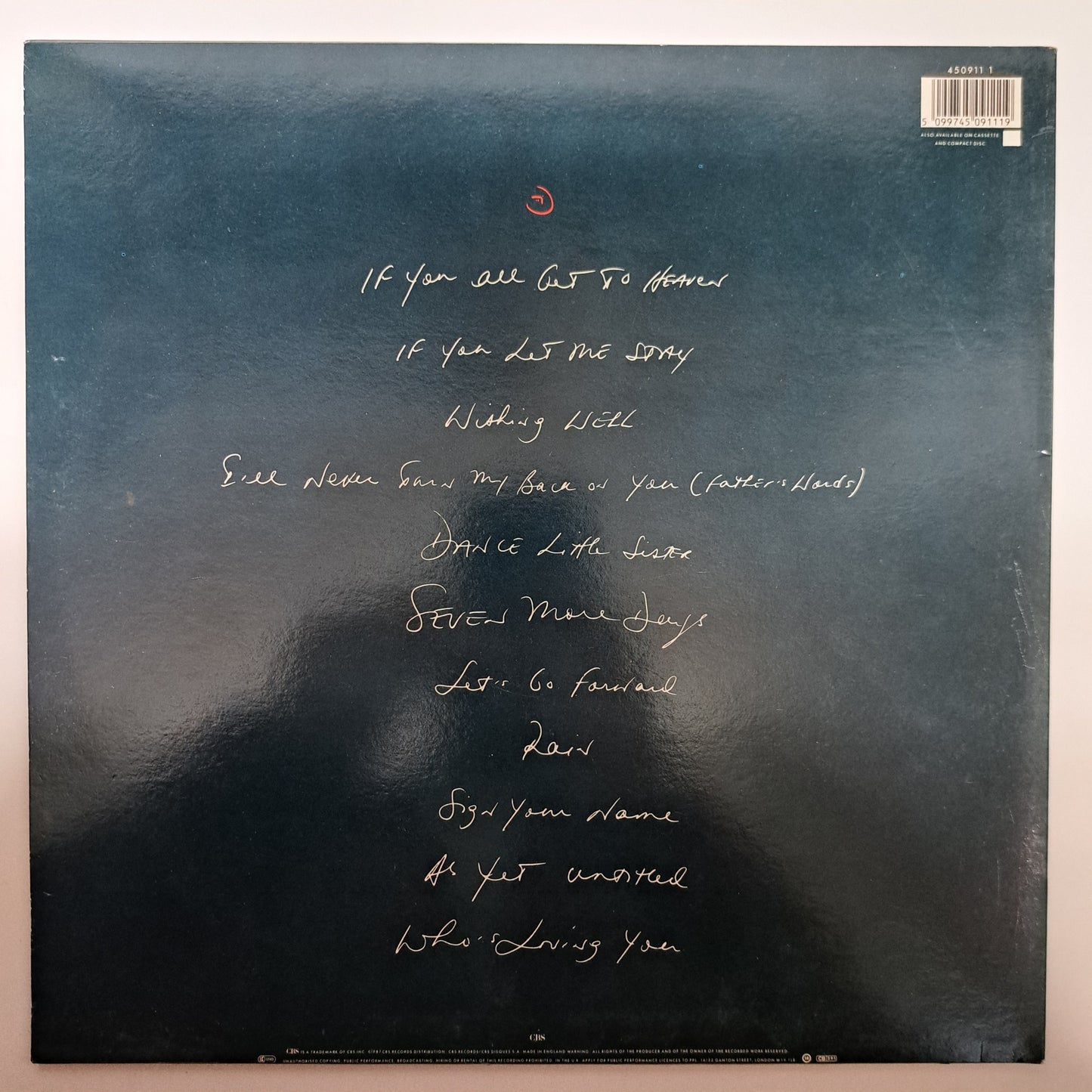 Terence Trent D'Arby - Introducing the Hardline According to (Vinyl LP UK) NM/NM