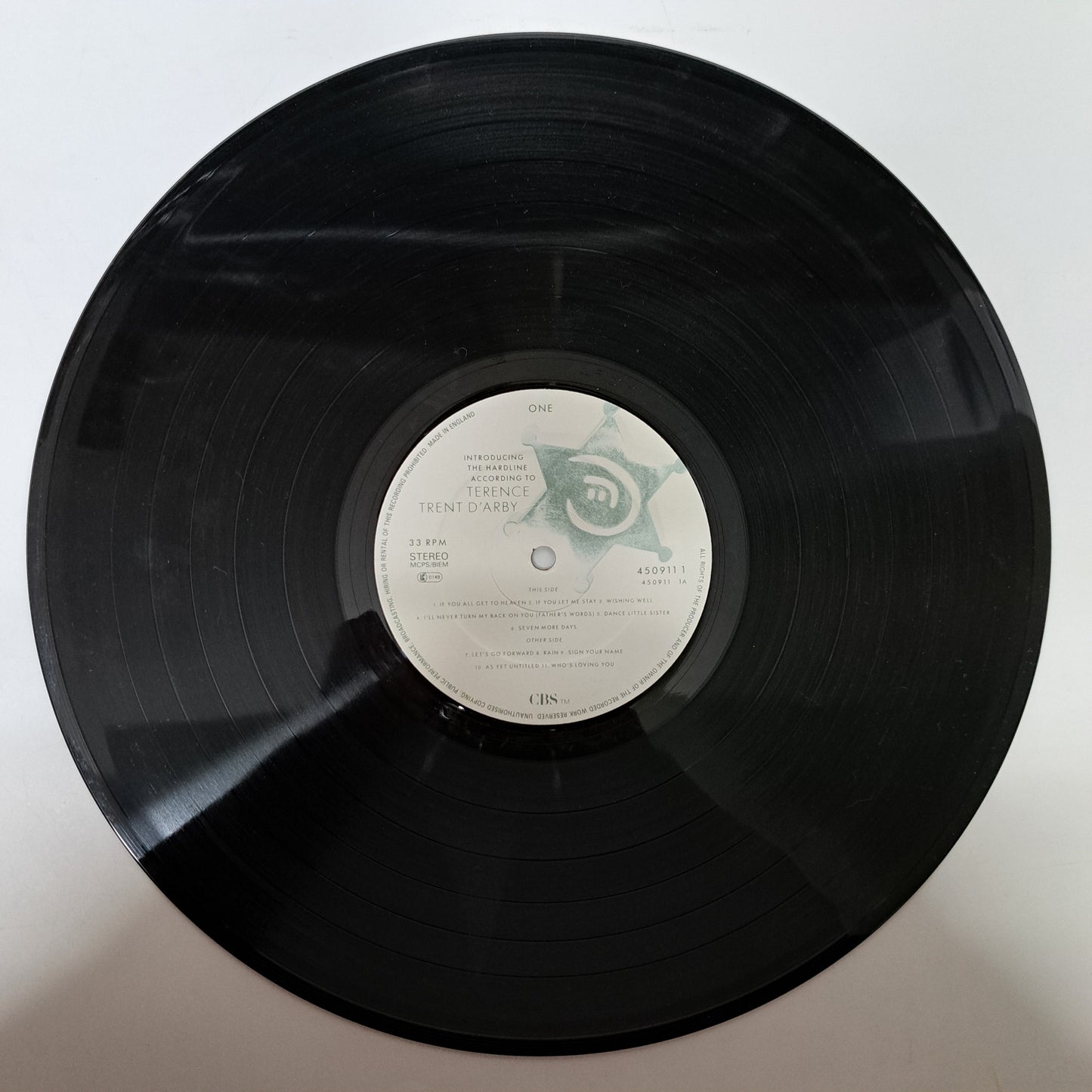 Terence Trent D'Arby - Introducing the Hardline According to (Vinyl LP UK) NM/NM