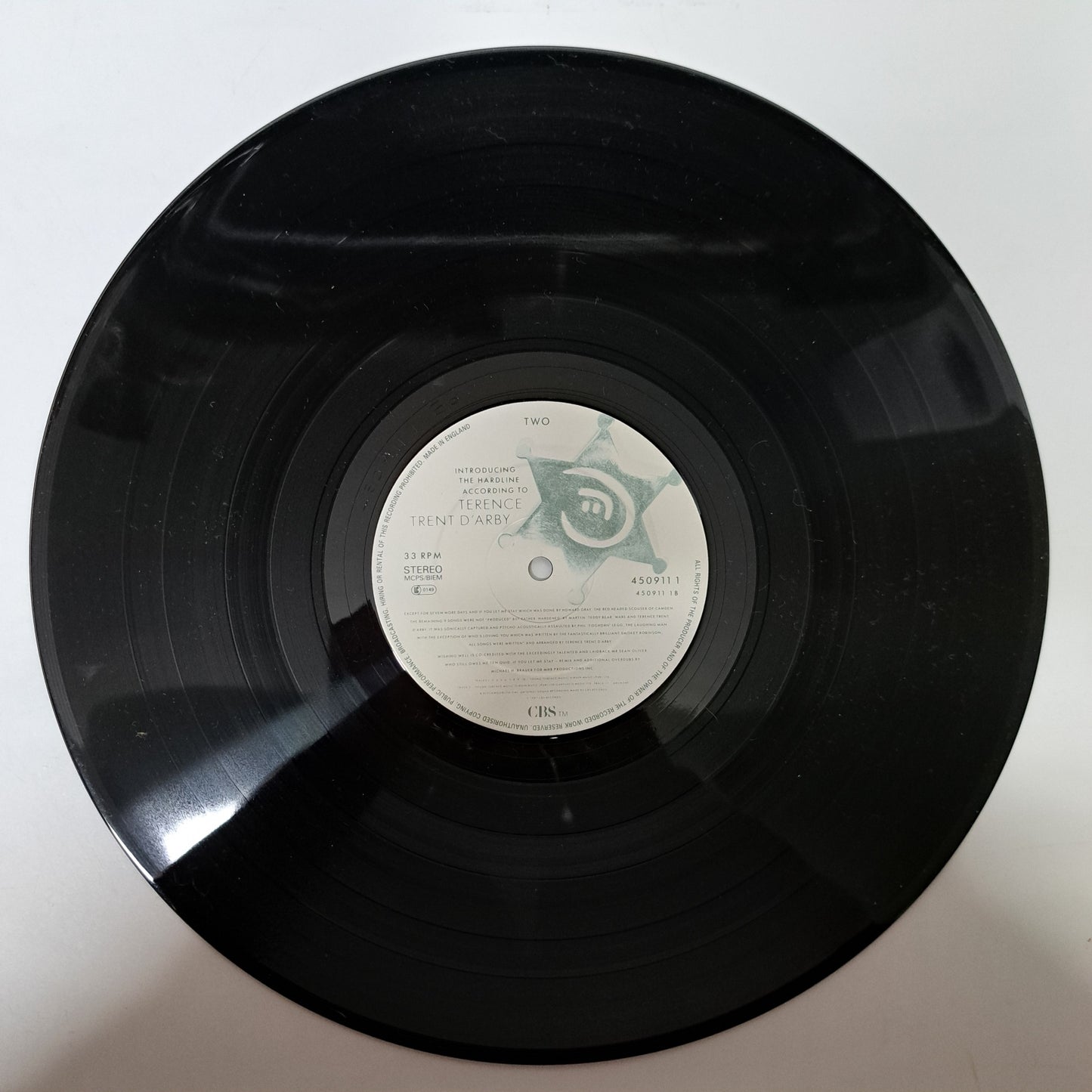 Terence Trent D'Arby - Introducing the Hardline According to (Vinyl LP UK) NM/NM