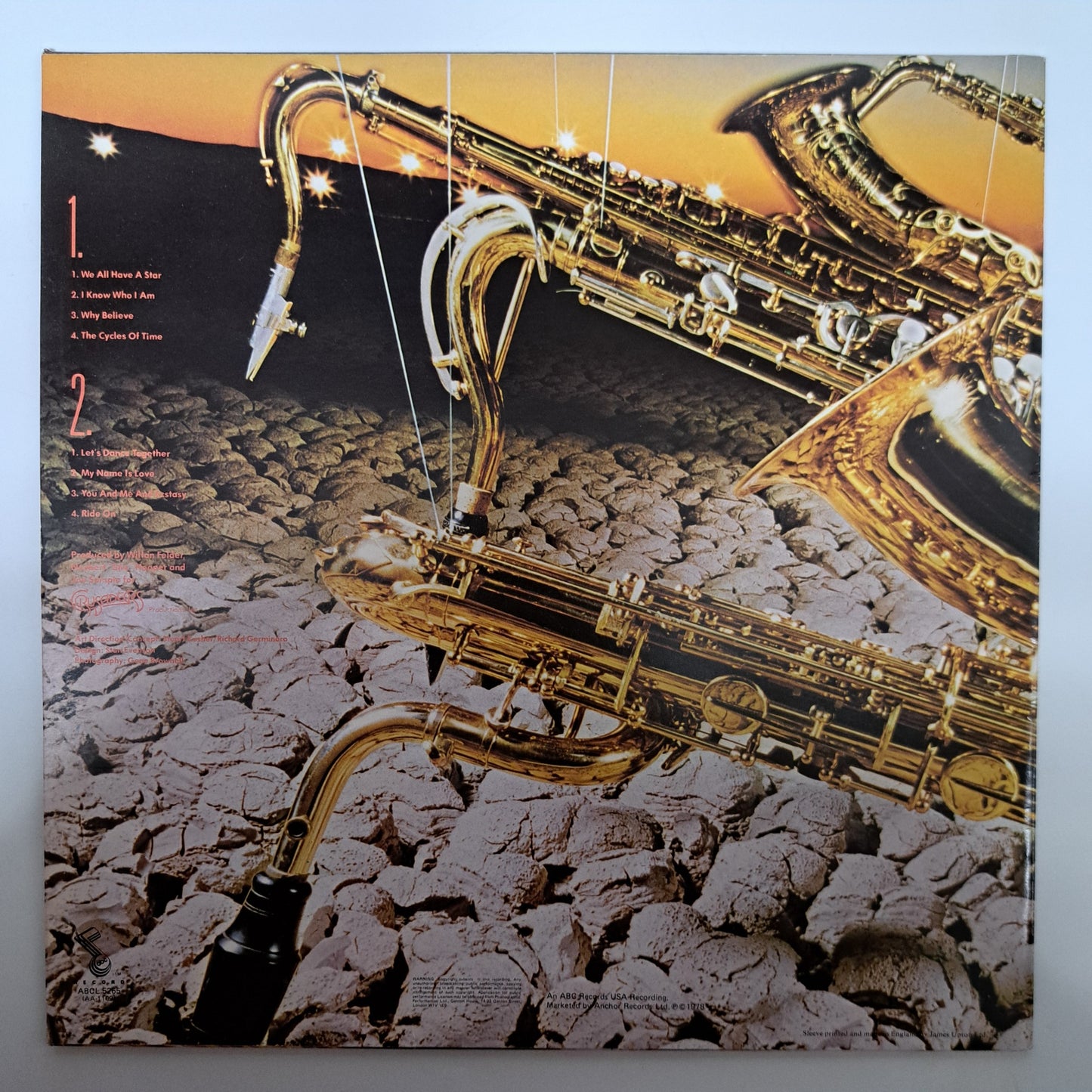 Wilton Felder - We All Have a Star (Vinyl LP UK 1978) NM/NM