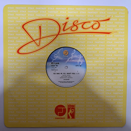 Sylvester - You Make Me Feel [Mighty Real] (Vinyl 12" Single) NM/VG+
