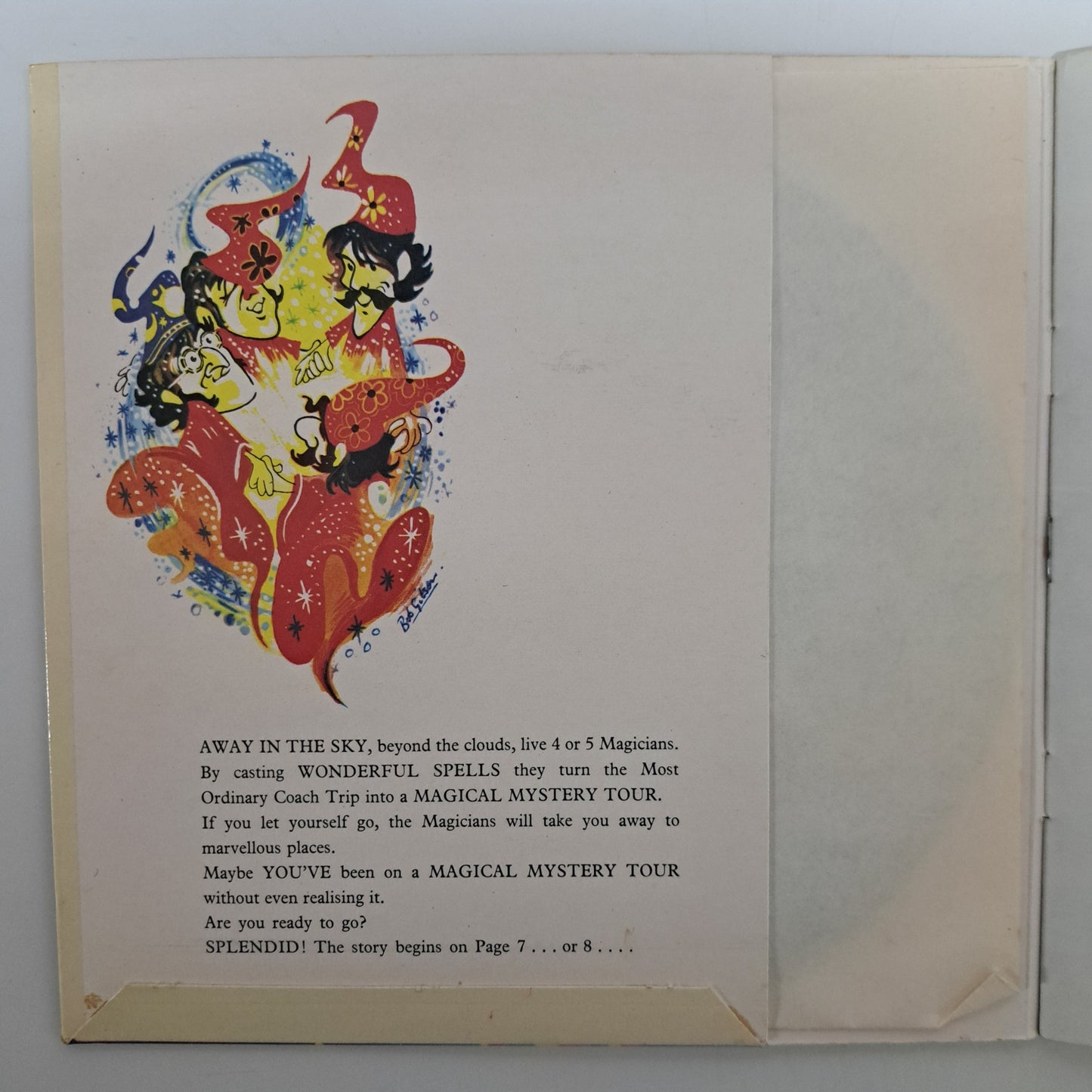 Beatles - Magical Mystery Tour (Vinyl 7" Double EP UK 1973 Stereo) NM/NM