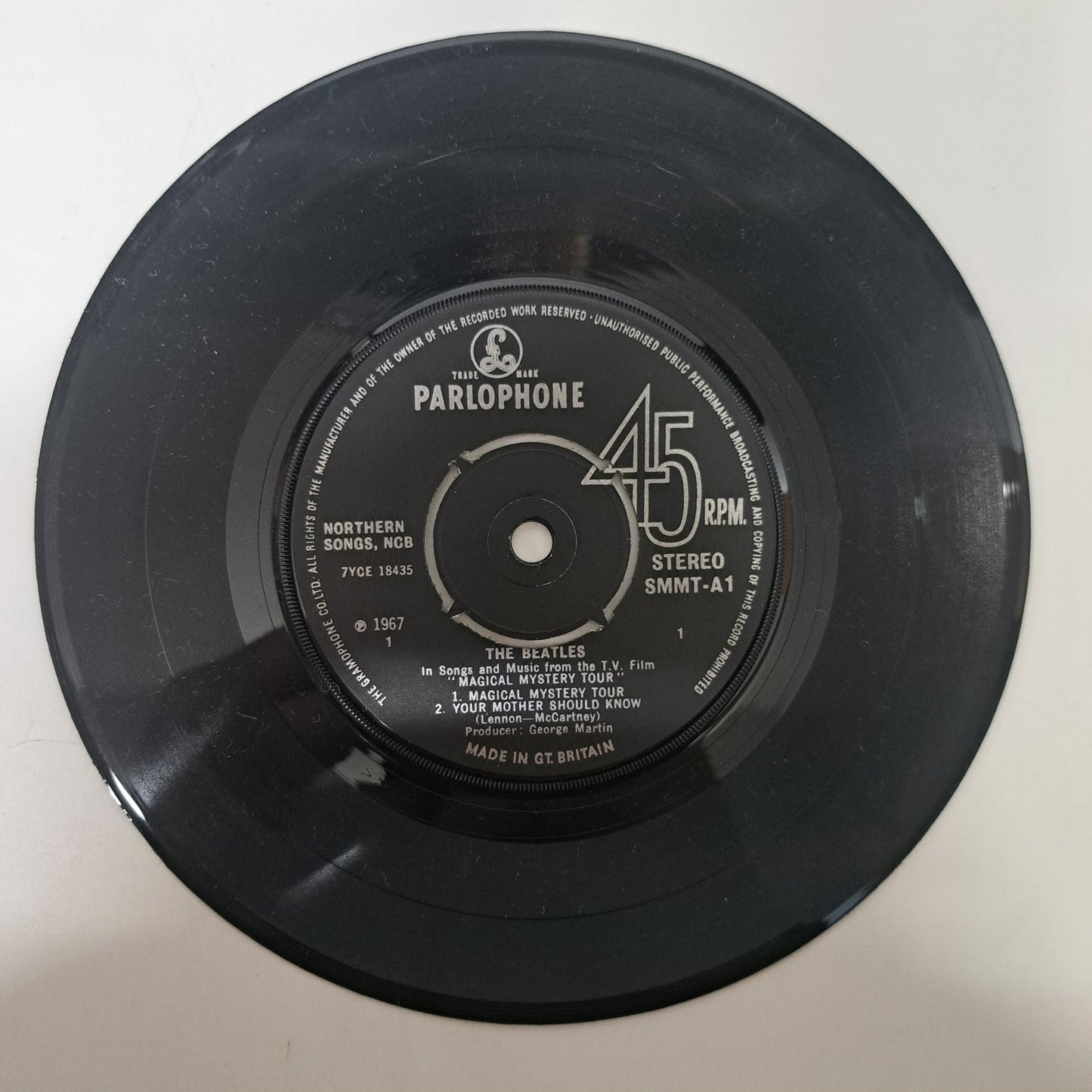 Beatles - Magical Mystery Tour (Vinyl 7" Double EP UK 1973 Stereo) NM/NM