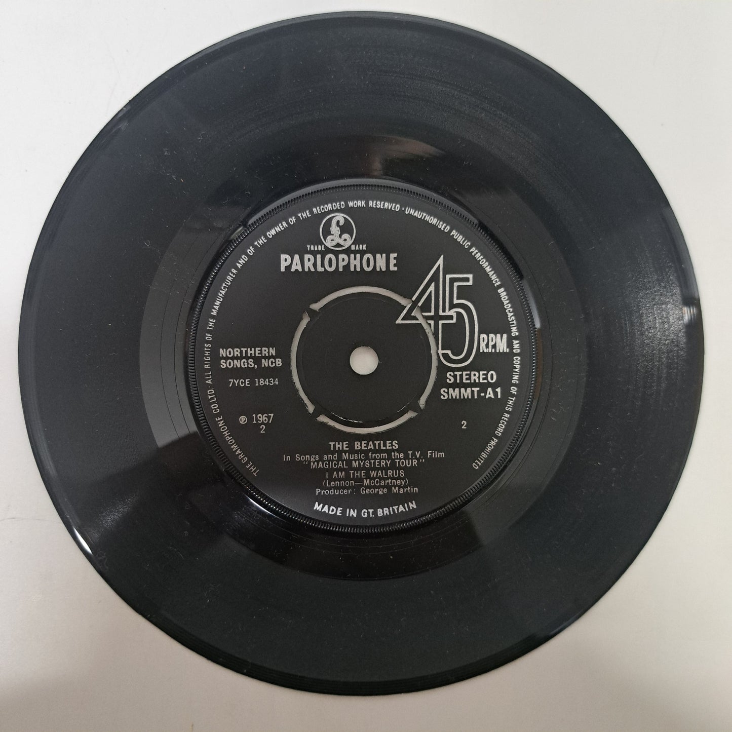 Beatles - Magical Mystery Tour (Vinyl 7" Double EP UK 1973 Stereo) NM/NM