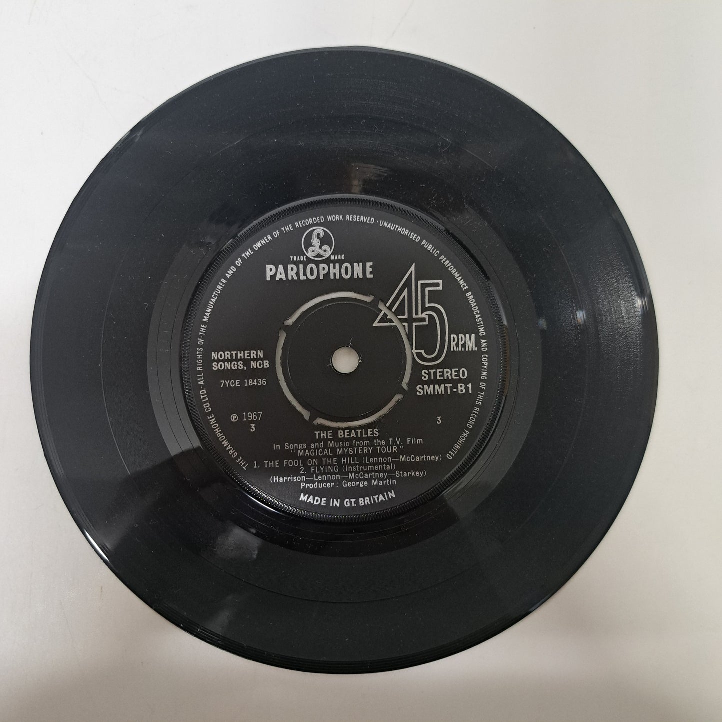 Beatles - Magical Mystery Tour (Vinyl 7" Double EP UK 1973 Stereo) NM/NM