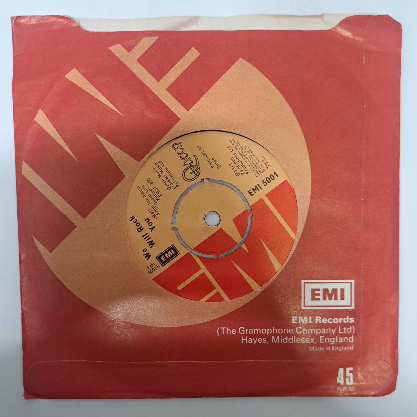 Queen - Crazy Little Thing Called Love (Vinyl 7" Single UK 1979) NM