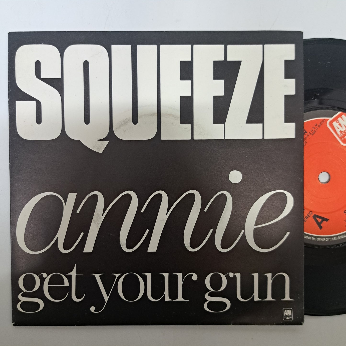 Squeeze - Annie Get Your Gun (Vinyl 7" Single UK 1982) EX/NM
