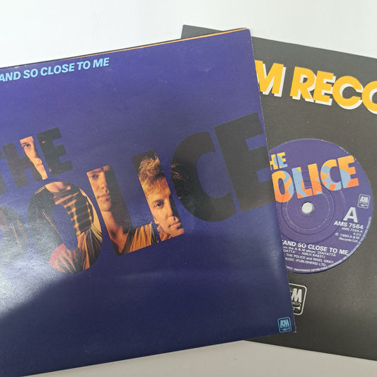 Police - Don't Stand so Close to Me (Poster Sleeve Vinyl 7" Single) EX/EX