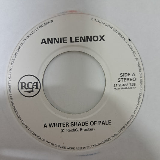 Annie Lennox - A Whiter Shade of Pale (Vinyl 7" Single UK Jukebox 1995) EX