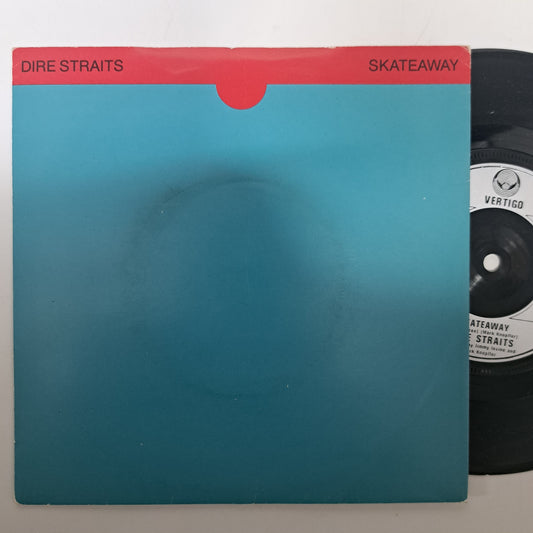 Dire Staits - Skateaway / Expresso Love (Vinyl 7" Single UK 1980) VG+/EX