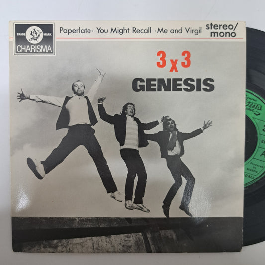 Genesis - 3 x 3 (Vinyl 7" EP Single) EX/EX