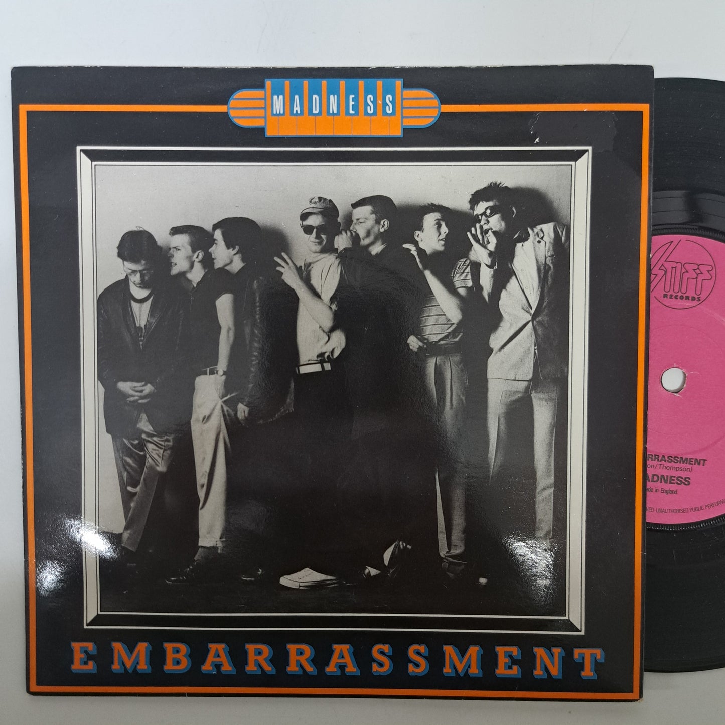 Madness - Embarrassment (Vinyl 7" Single) EX/NM