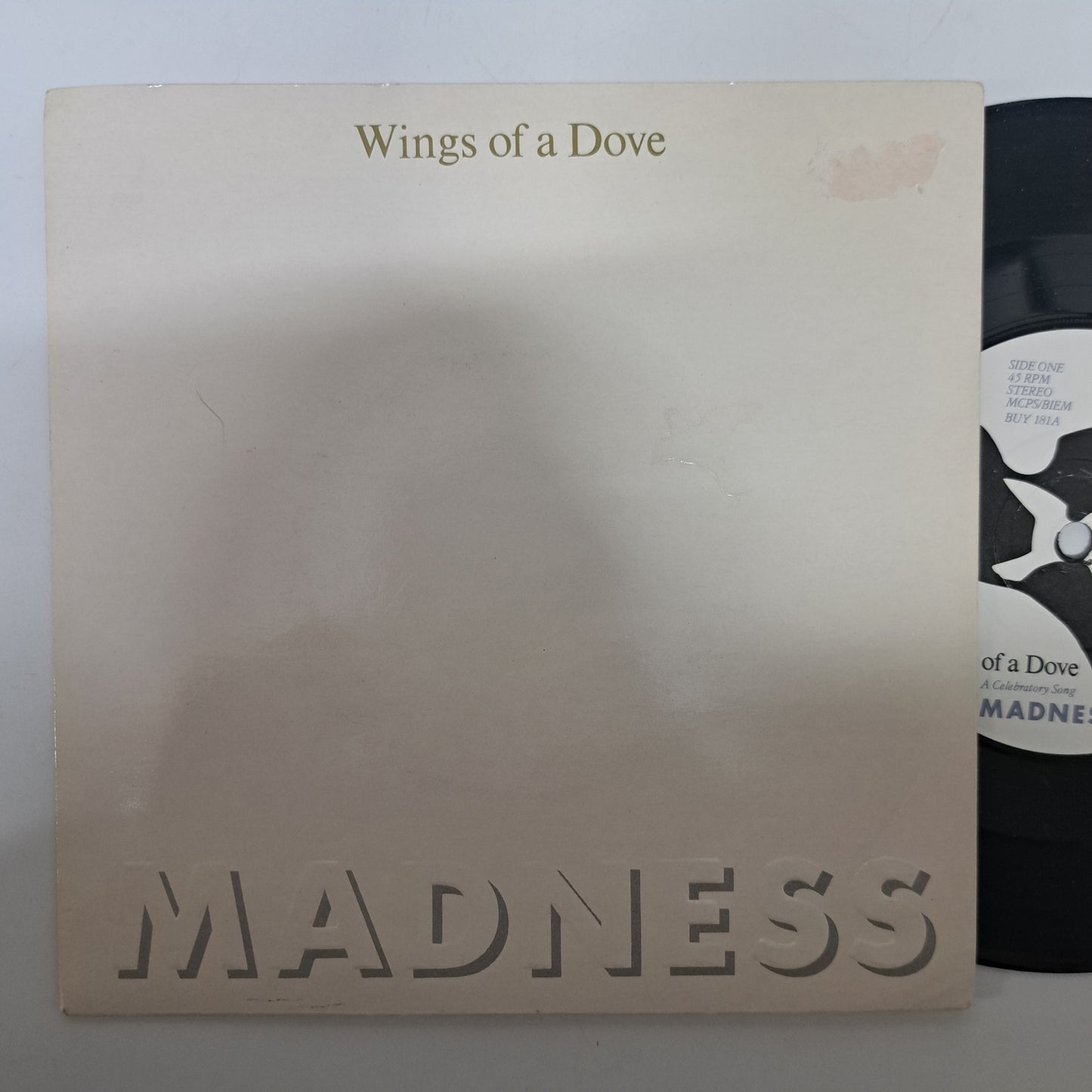 Madness - Wings of a Dove (Vinyl 7" Single) VG+/NM