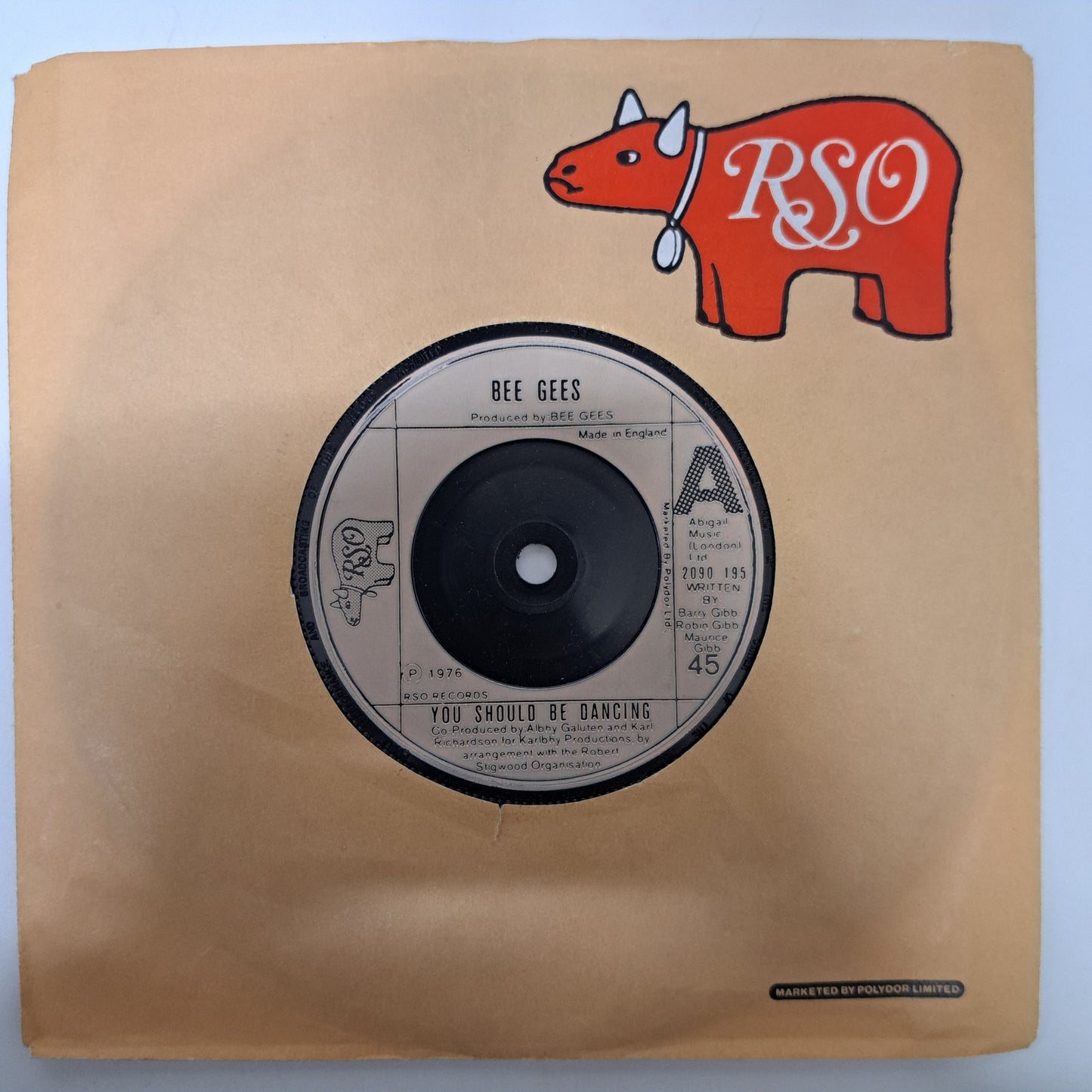 Bee Gees - You Should be Dancing (Vinyl 7" Single) EX