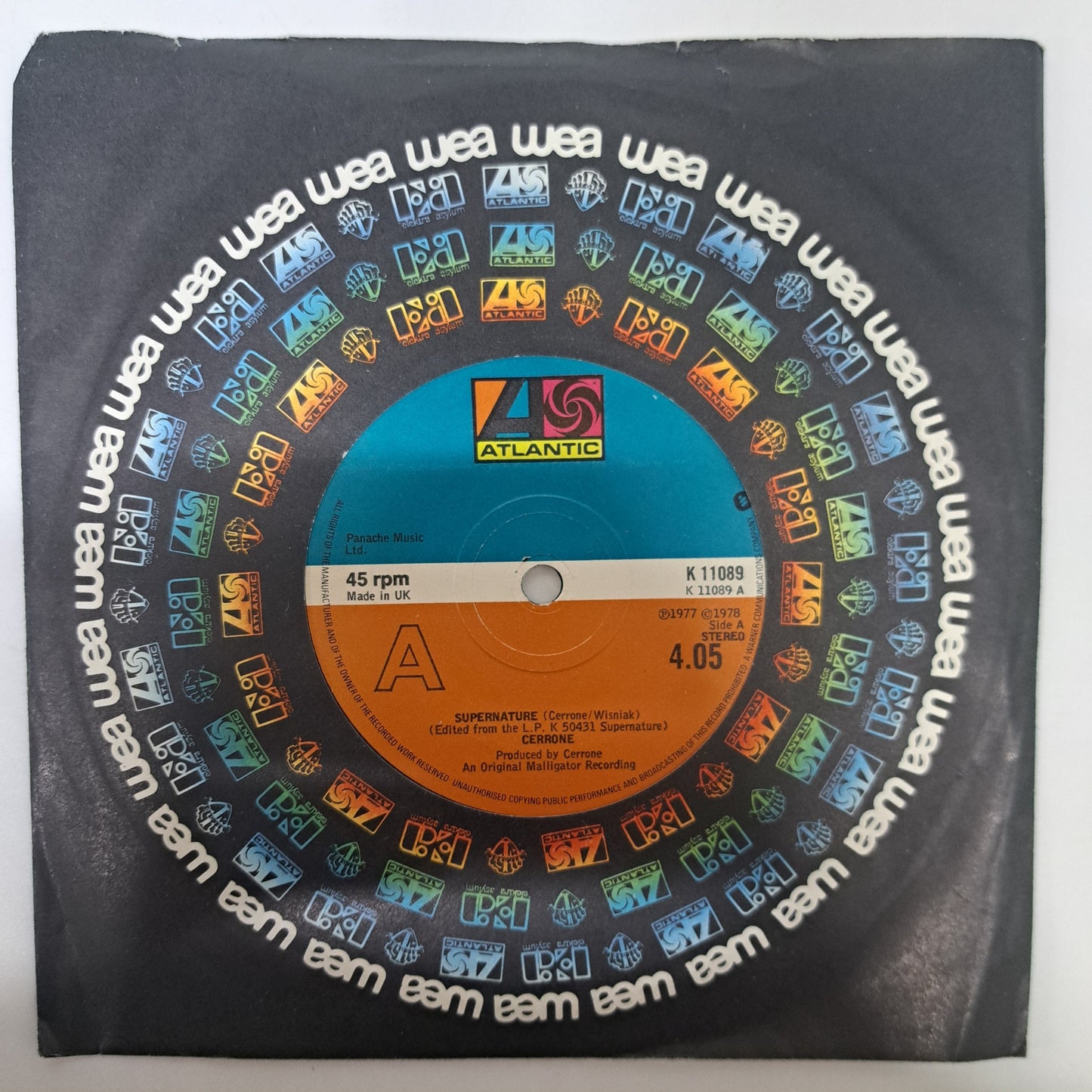 Cerrone - Supernature (Vinyl 7" Single) NM