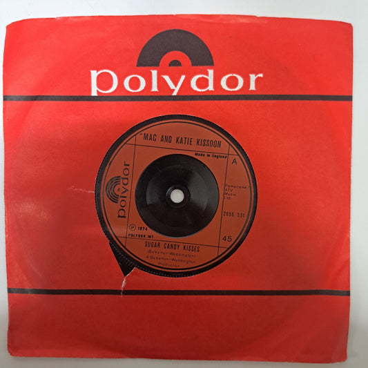 Mac and Katie Kissoon - Sugar Candy Kisses (Vinyl 7" Single) NM