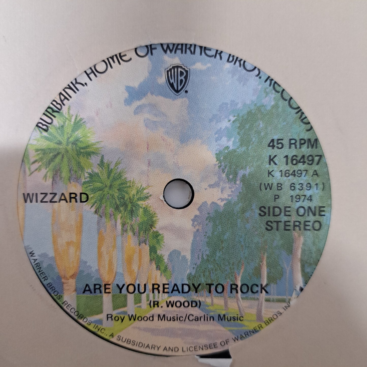 Wizzard - Are You ready to Rock (Vinyl 7" Single) NM