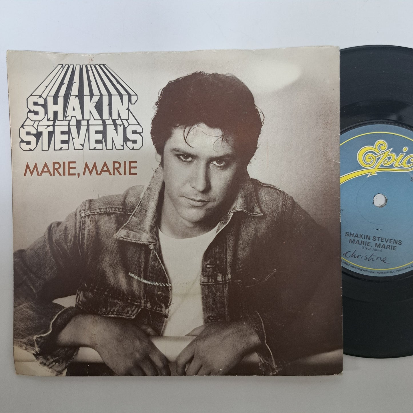 Shakin' Stevens - Marie Marie (Vinyl 7" Single) VG+/VG+
