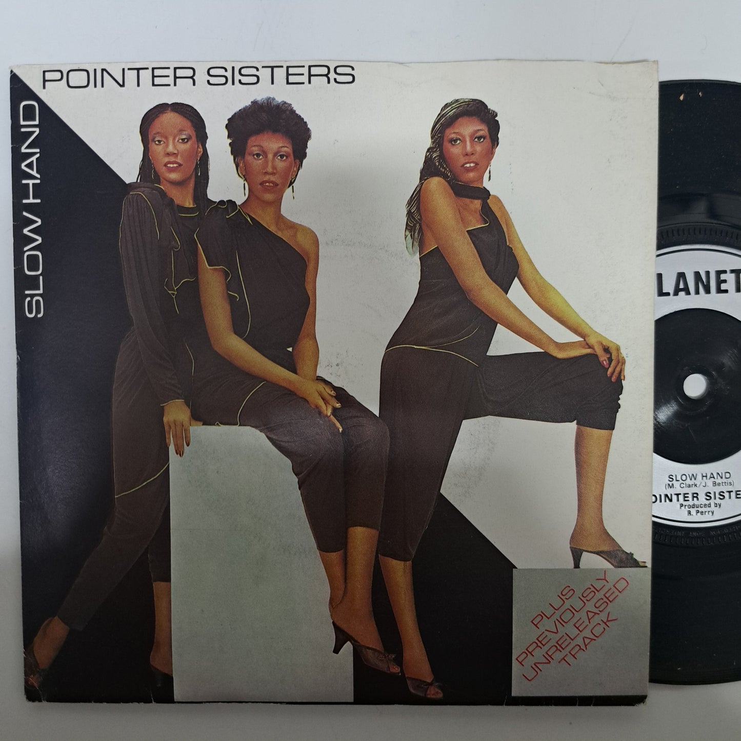 Pointer Sisters - Slow Hand (Vinyl 7" Single) VG+/NM