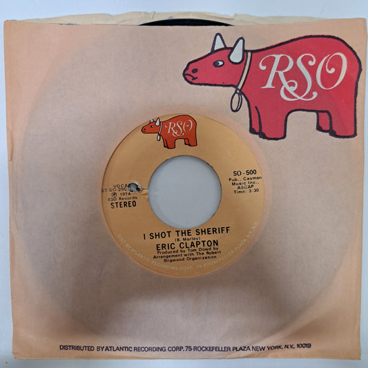 Eric Clapton - I Shot the Sheriff (US Vinyl 7" Single 1974) NM